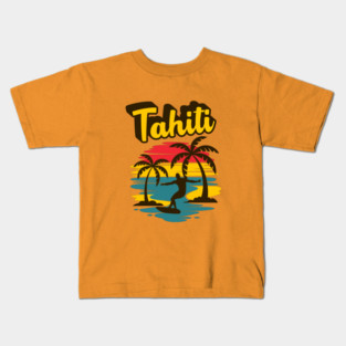 Tahiti Vintage Kids T-Shirt