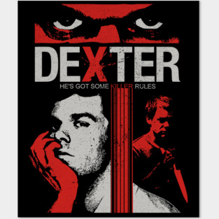 Dexter - Killer Rules Retro Crime Series Posters and Art