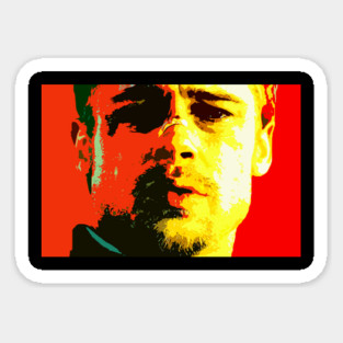 brad pitt Sticker