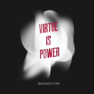 Virtue Is Power! White Rose T-Shirt