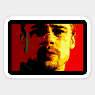brad pitt Sticker