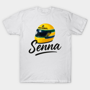 Ayrton Senna Legend Helmet T-Shirt