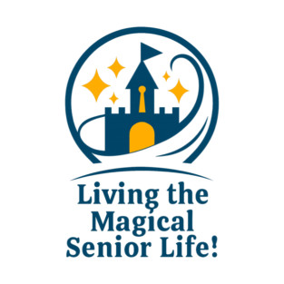 Living The Senior Magical Life Crewneck Sweatshirt