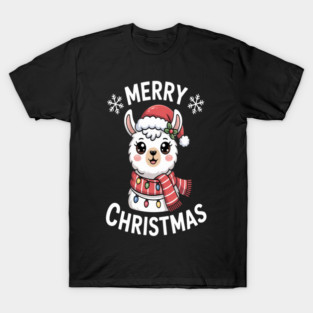 Christmas Llama T-Shirt