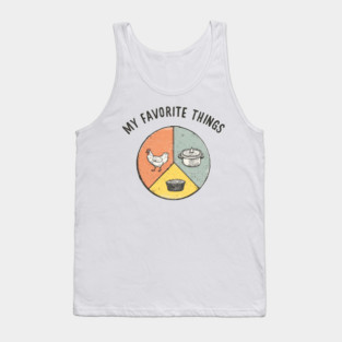Chicken-pot-pie-three-of-my-favorite-things Tank Top