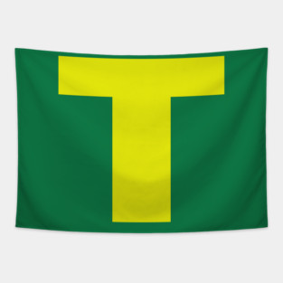 Letter T Funny Group Matching Costume Tapestry