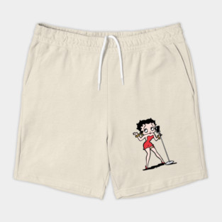 Betty Boop Singer Shorts