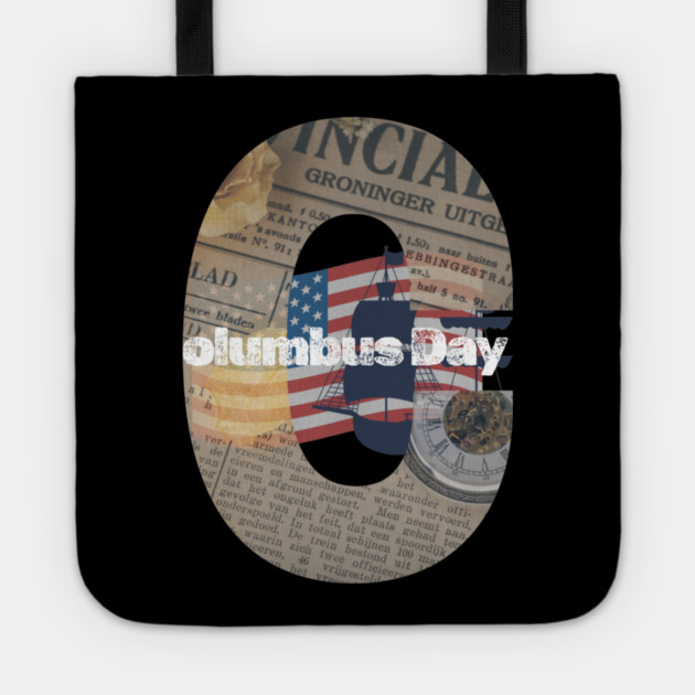 Congressional Mandate: Columbus Day Tote by stitchloom