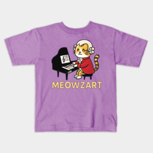 Meowzart Kids T-Shirt