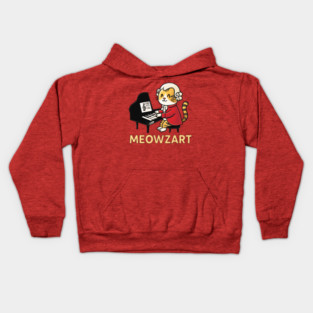 Meowzart Kids Hoodie