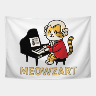 Meowzart Tapestry