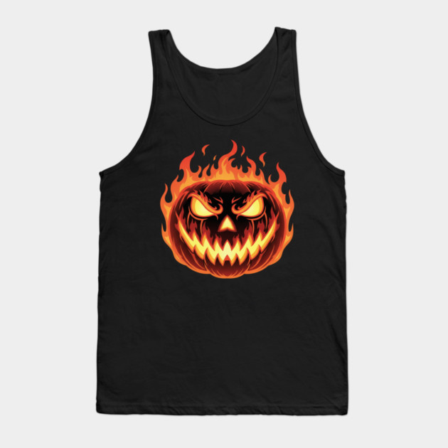 Halloween-2025 Tank Top by Creatifly Graphic Tees