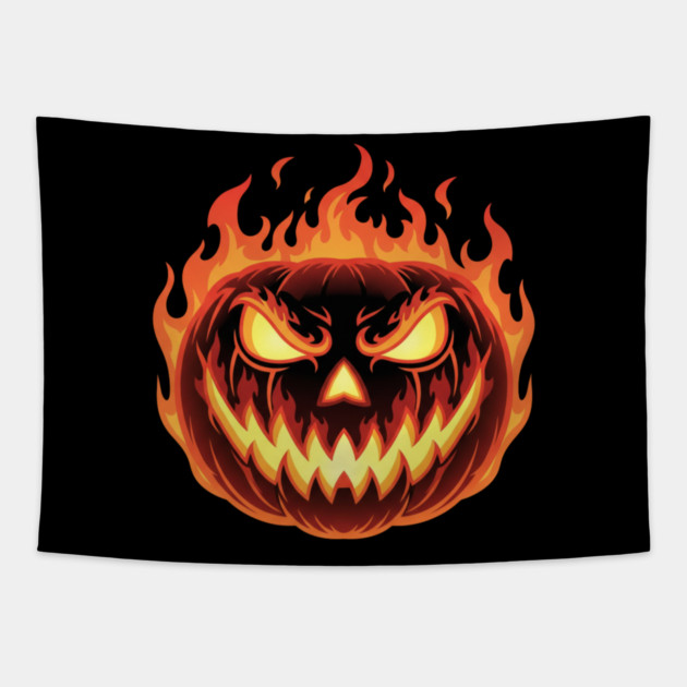 Halloween-2025 Tapestry by Creatifly Graphic Tees