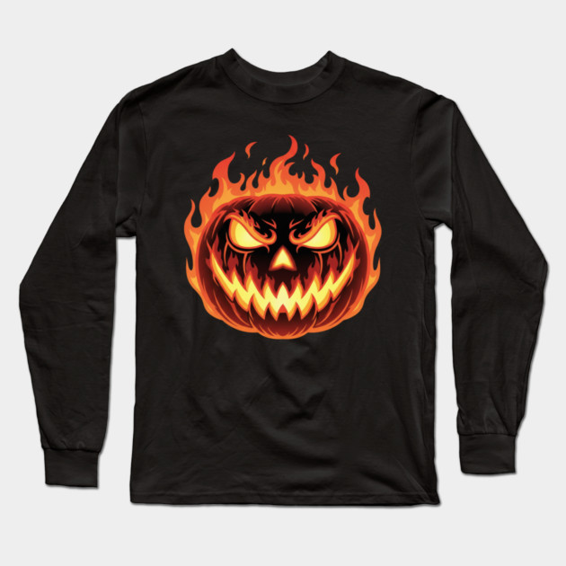 Halloween-2025 Long Sleeve T-Shirt by Creatifly Graphic Tees