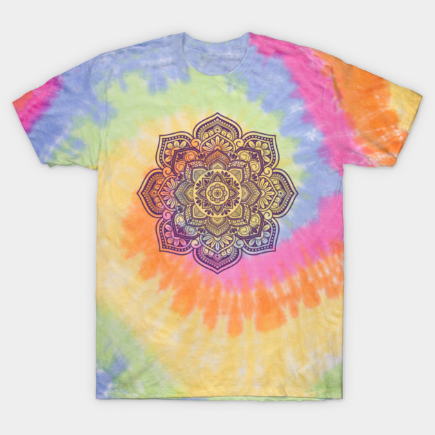 Purple Jade Mandala T-Shirt by Amy Cohas Design