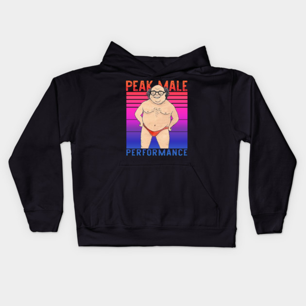 Peak Male Performance Kids Hoodie by DankyDevito