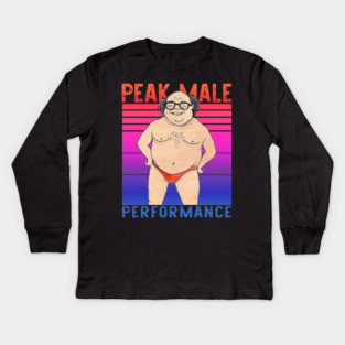 Peak Male Performance Kids Long Sleeve T-Shirt