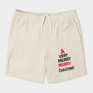 A Very Merry Merry Christmas – Fun Holiday Text Art Shorts