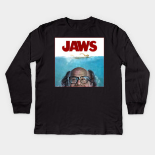 Devito Jaws Kids Long Sleeve T-Shirt