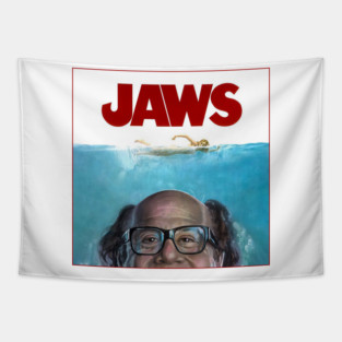 Devito Jaws Tapestry