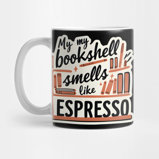 Bookshelf Like Espresso books coffee by SR8891