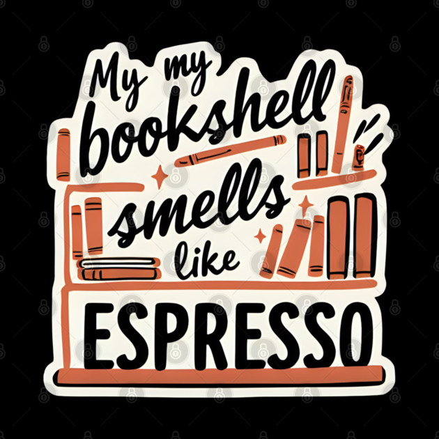 Bookshelf Like Espresso books coffee by SR8891