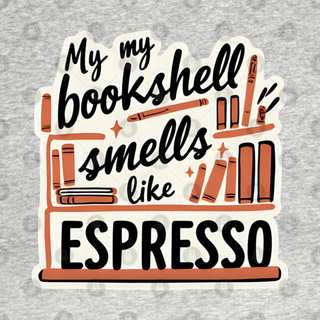 Bookshelf Like Espresso books coffee by SR8891
