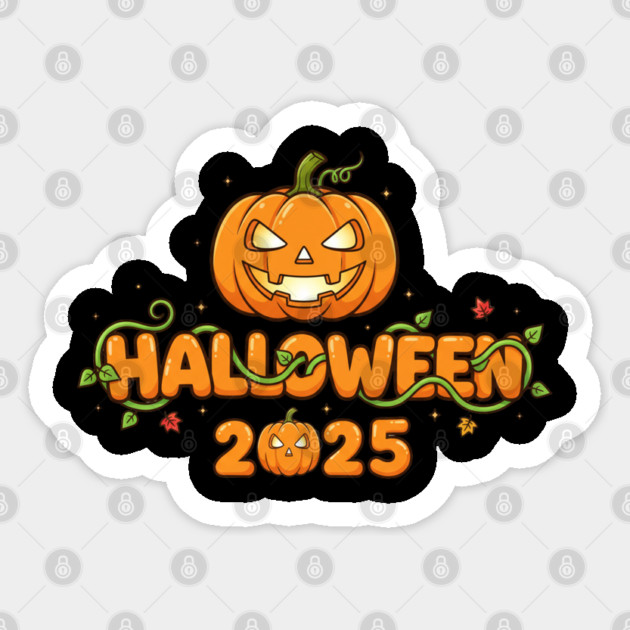 Halloween-2025 Sticker by Creatifly Graphic Tees