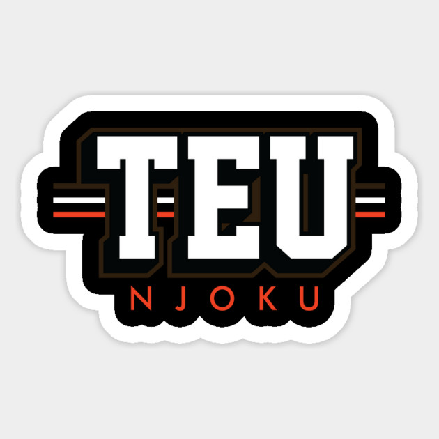 Tight End University - TEU - David Njoku - Cleveland Browns Magnet by nicklower