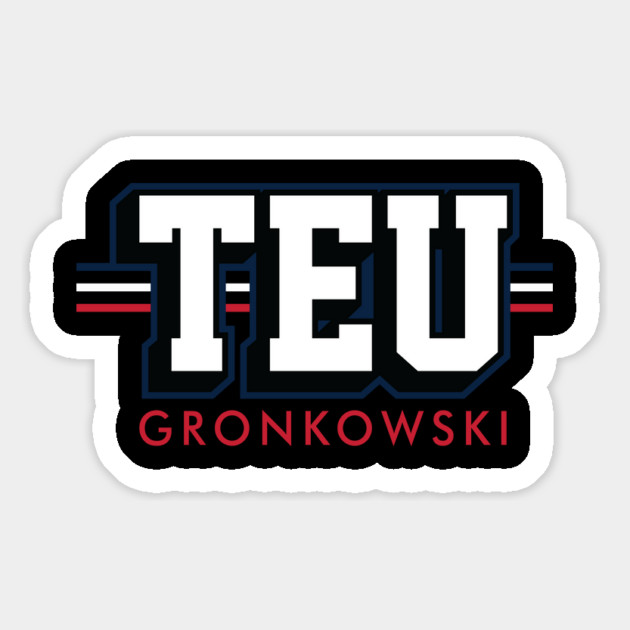Tight End University - TEU - Rob Gronkowski - New England Patriots Magnet by nicklower