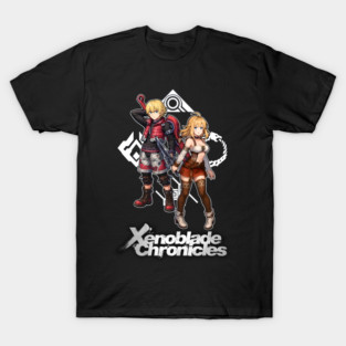 Shulk & Fiora / Xenoblade Chronicles / Fanart T-Shirt