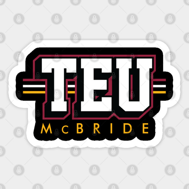 Tight End University - TEU - Trey McBride - Arizona Cardinals Sticker by nicklower