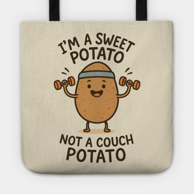 Sweet Potato Mood – Retro Vintage Aesthetic- Funny Sweet Potato Tote by ArtistTee ⭐⭐⭐⭐⭐