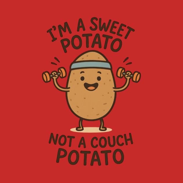Sweet Potato Mood – Retro Vintage Aesthetic- Funny Sweet Potato by ArtistTee ⭐⭐⭐⭐⭐