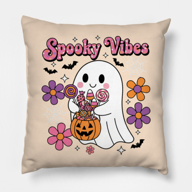 Halloween-2025 Pillow by Creatifly Graphic Tees