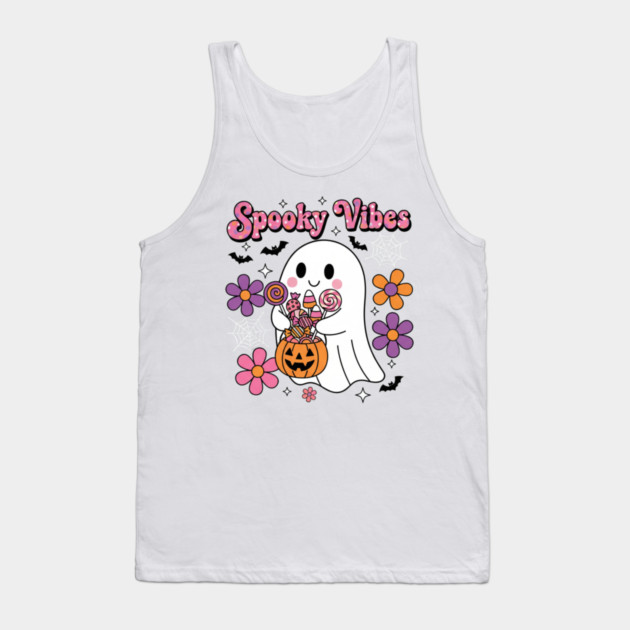 Halloween-2025 Tank Top by Creatifly Graphic Tees