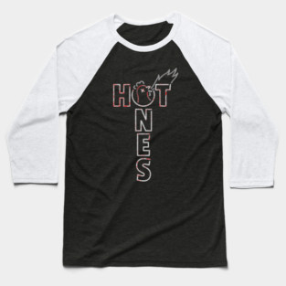 Hot Ones Logo Sauce Splatter Battle Grunge YouTube Art Baseball T-Shirt