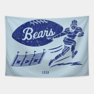 Vintage Chicago Bears Tapestry