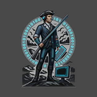 Cyber Minuteman T-Shirt