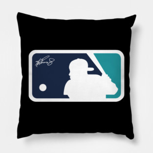 Griffey Jr. 24, Seattle Baseball design Pillow