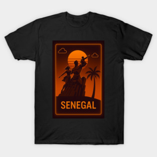 Senegal Neon Travel T-Shirt