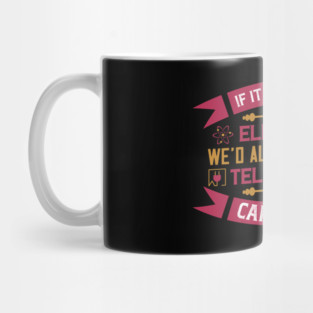 Electricity Joke Mug