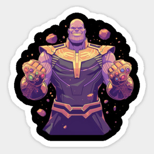 thanos Sticker