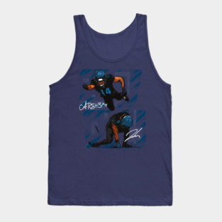 Jahmyr Gibbs Amon-Ra St. Brown Lions Superheroes Tank Top
