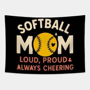 softball mom Tapestry