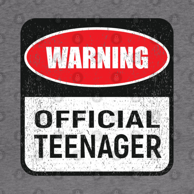 Warning Official Teenager Rebel Vibes Birthday Mode by Anticorporati