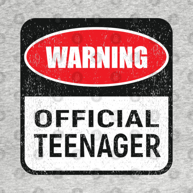 Warning Official Teenager Rebel Vibes Birthday Mode by Anticorporati