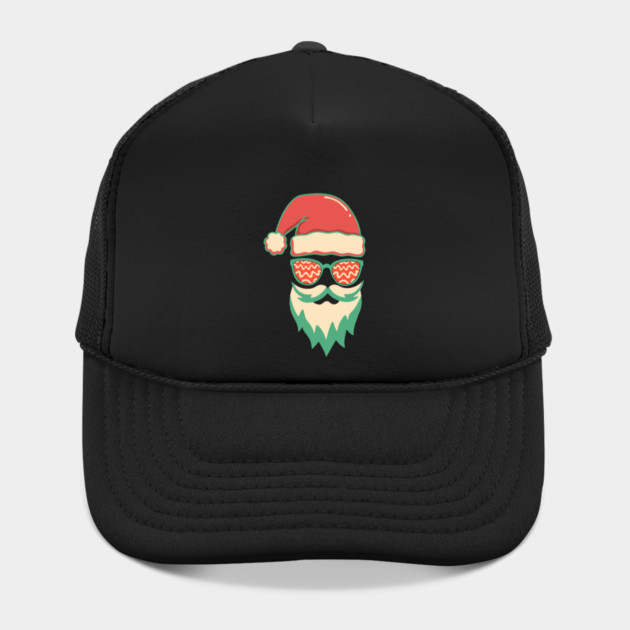 Retro Hippie Santa Christmas by The WYLD Tribe