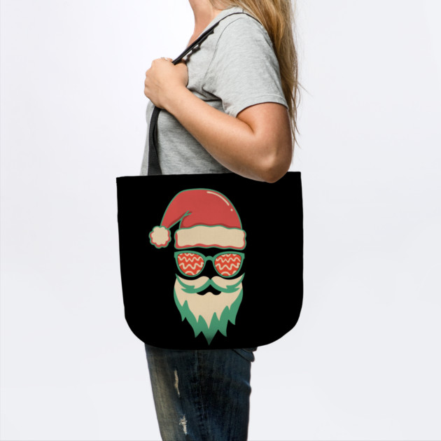 Retro Hippie Santa Christmas by The WYLD Tribe