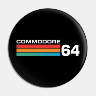 Commodore 64  T-Shirt – Retro Computing Classic Pin